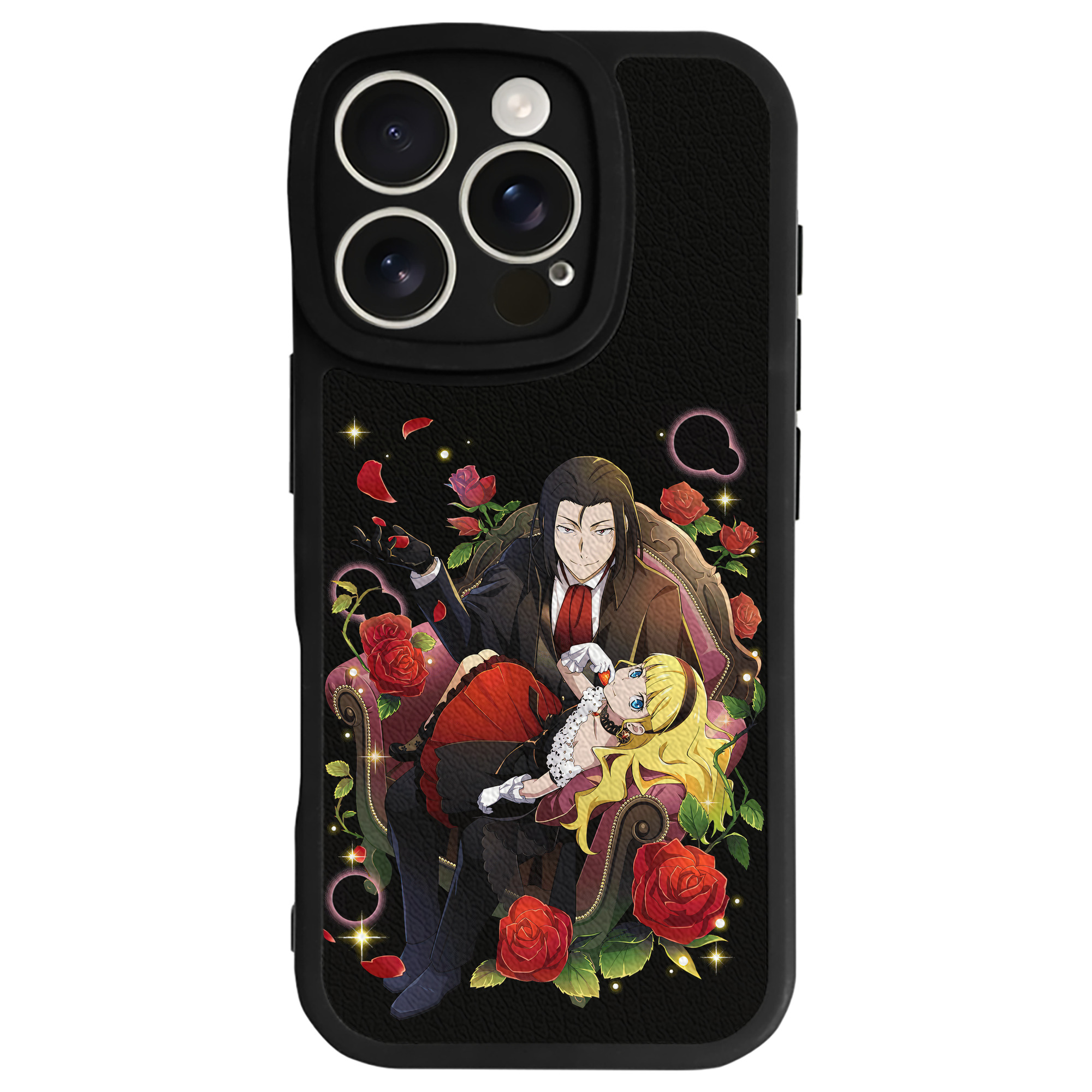 （画像用） 文豪ストレイドッグス Bungo Stray Dogs 【iPhone 16シリーズ対応】シリコンスマホケース（レザー調） 材質：シリコン